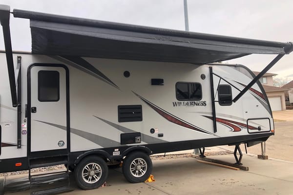 Lisa's and Travis's Heartland Wilderness Travel Trailer