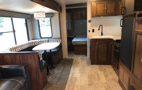 Lisa's and Travis's Heartland Wilderness Travel Trailer