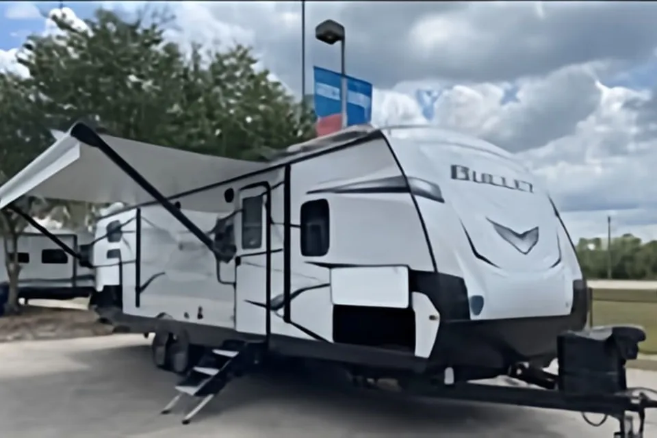 Janowiak Keystone Bullet Travel Trailer