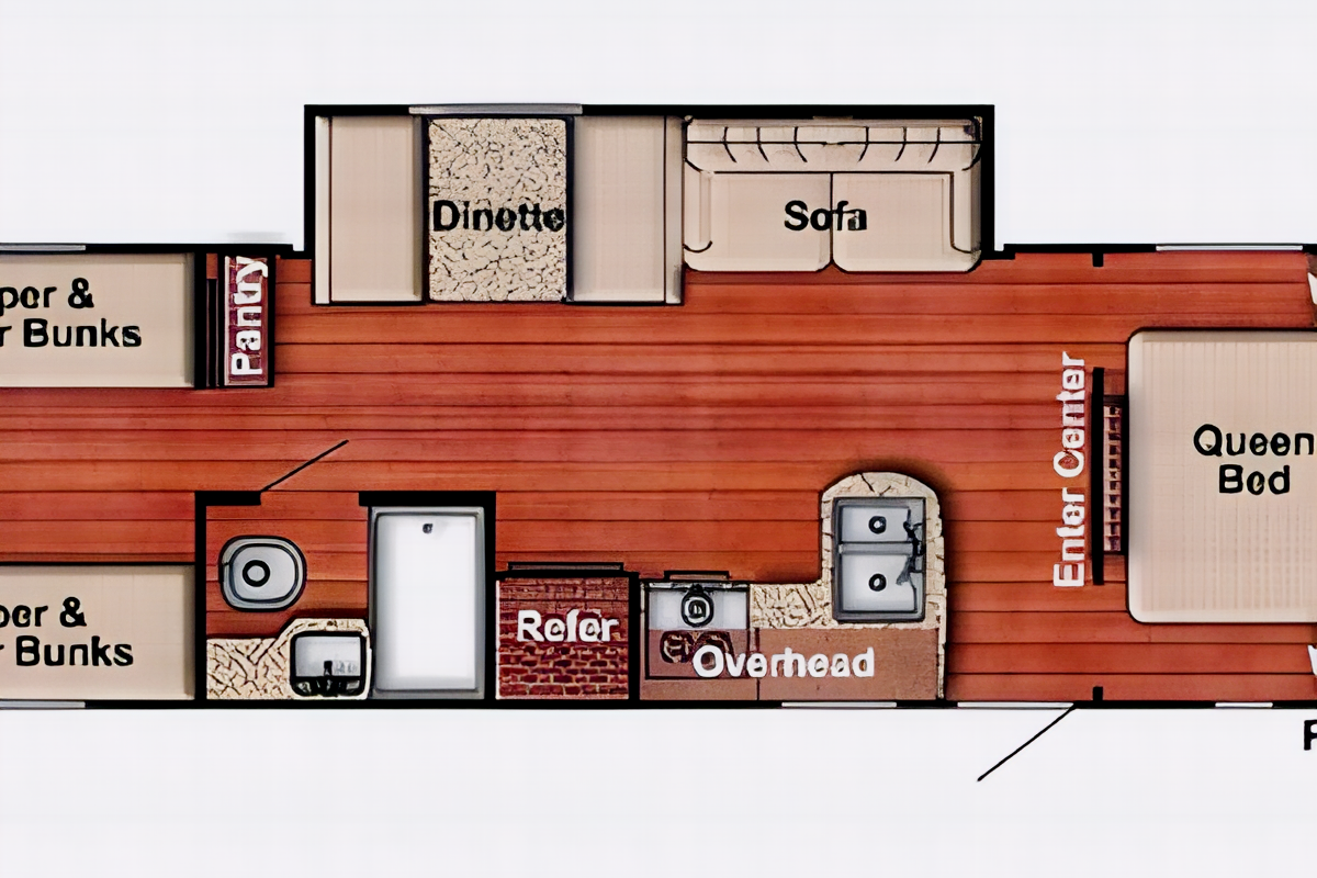 31' Family trailer - Sleeps 7 and Ready for Adventures!