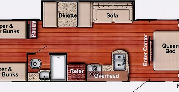 31' Family trailer - Sleeps 7 and Ready for Adventures!