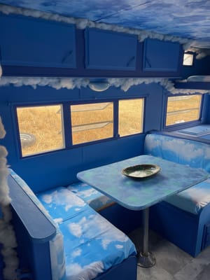 Puffy The Cloud Burning Man Warn The West Trailer Rental