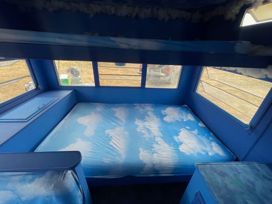 Puffy The Cloud Burning Man Warn The West Trailer Rental