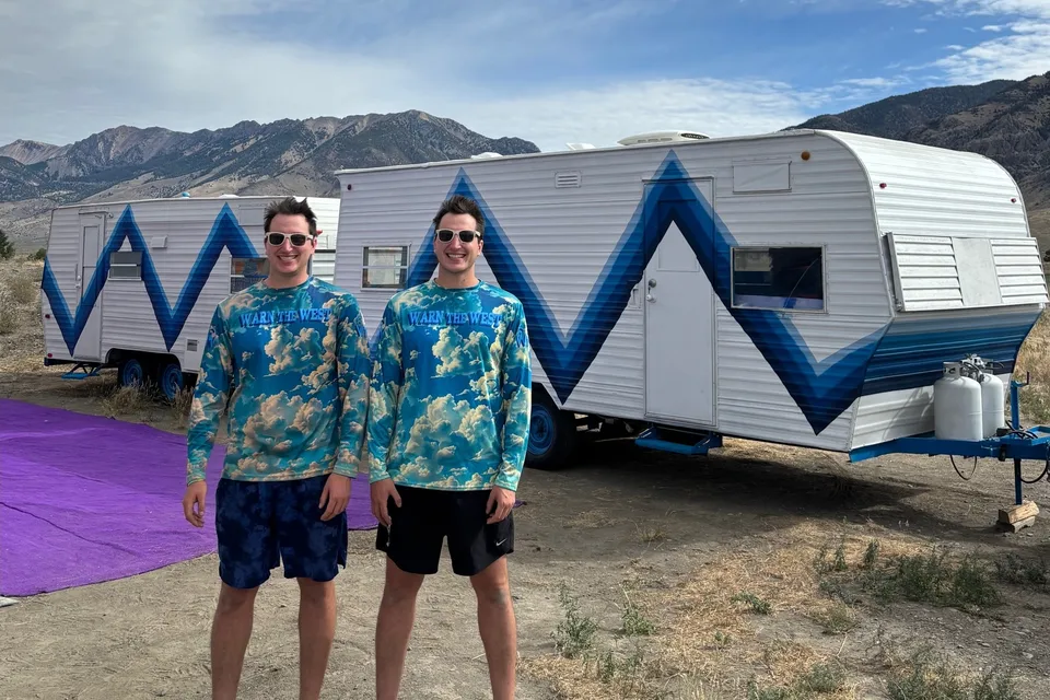 Puffy The Cloud Burning Man Warn The West Trailer Rental