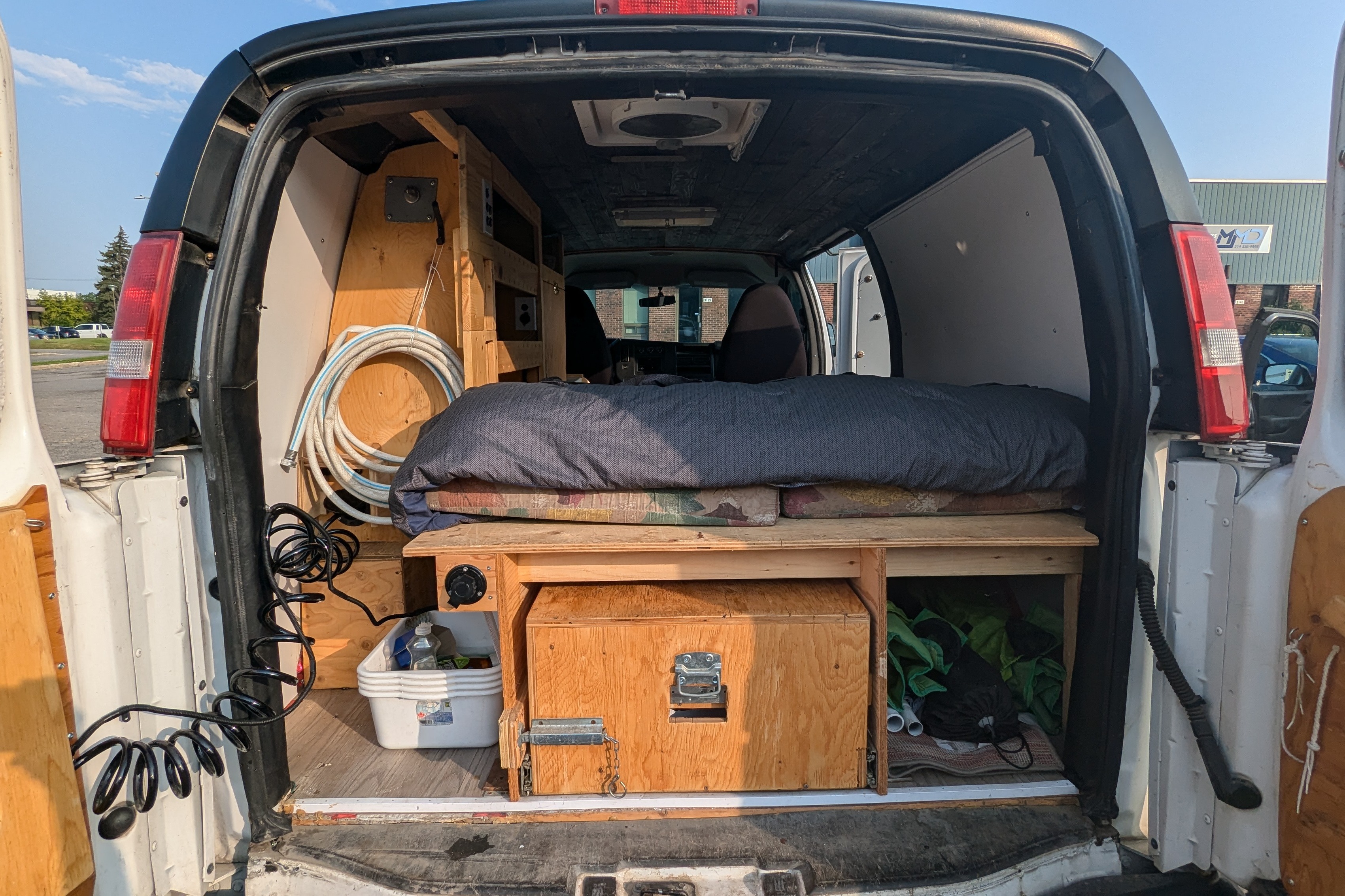 Shoebill Plumber campervan (GMC Savana 2015)