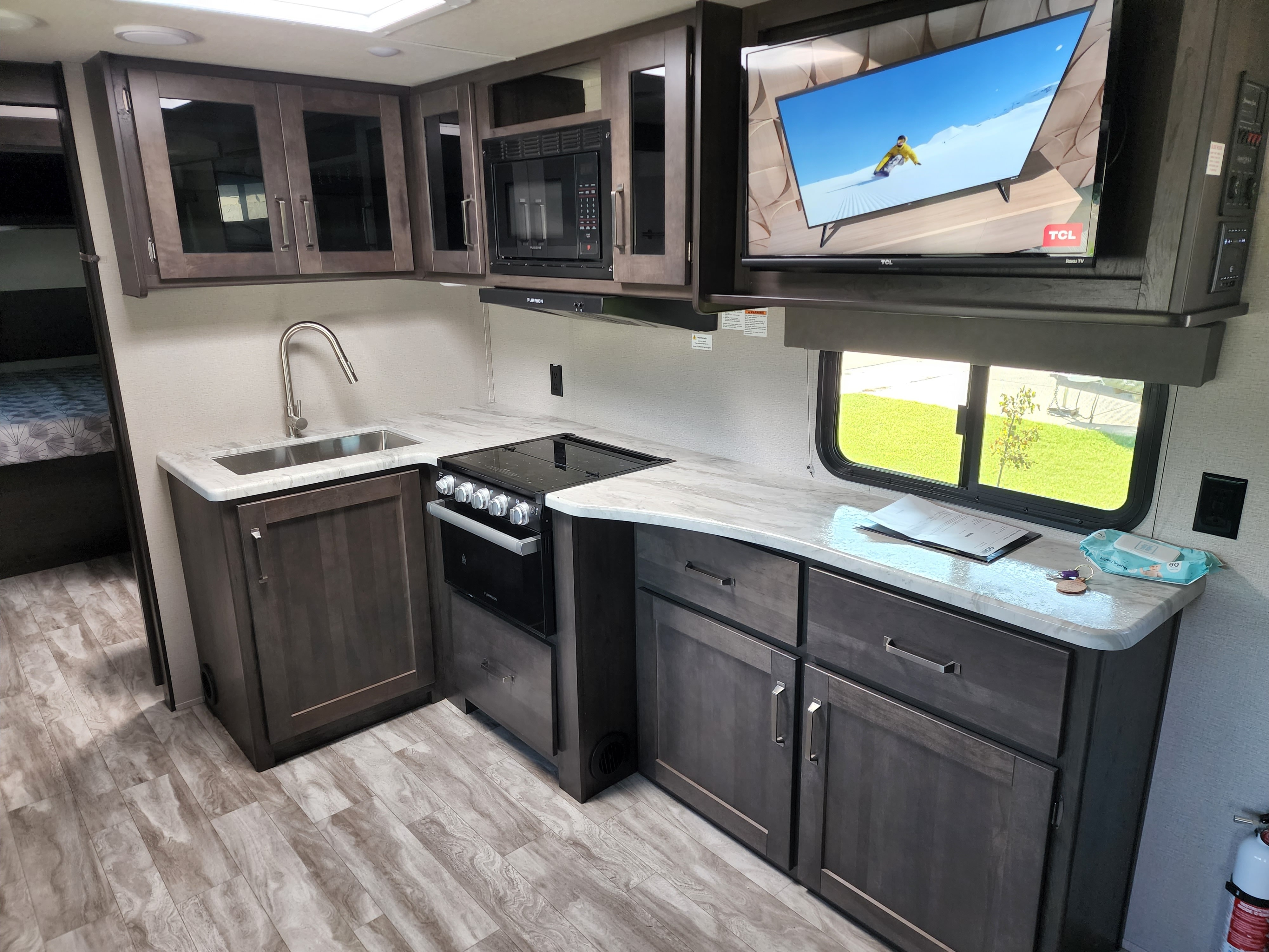 Your perfect getaway in Greg and April's Grand Design Transcend Travel Trailer