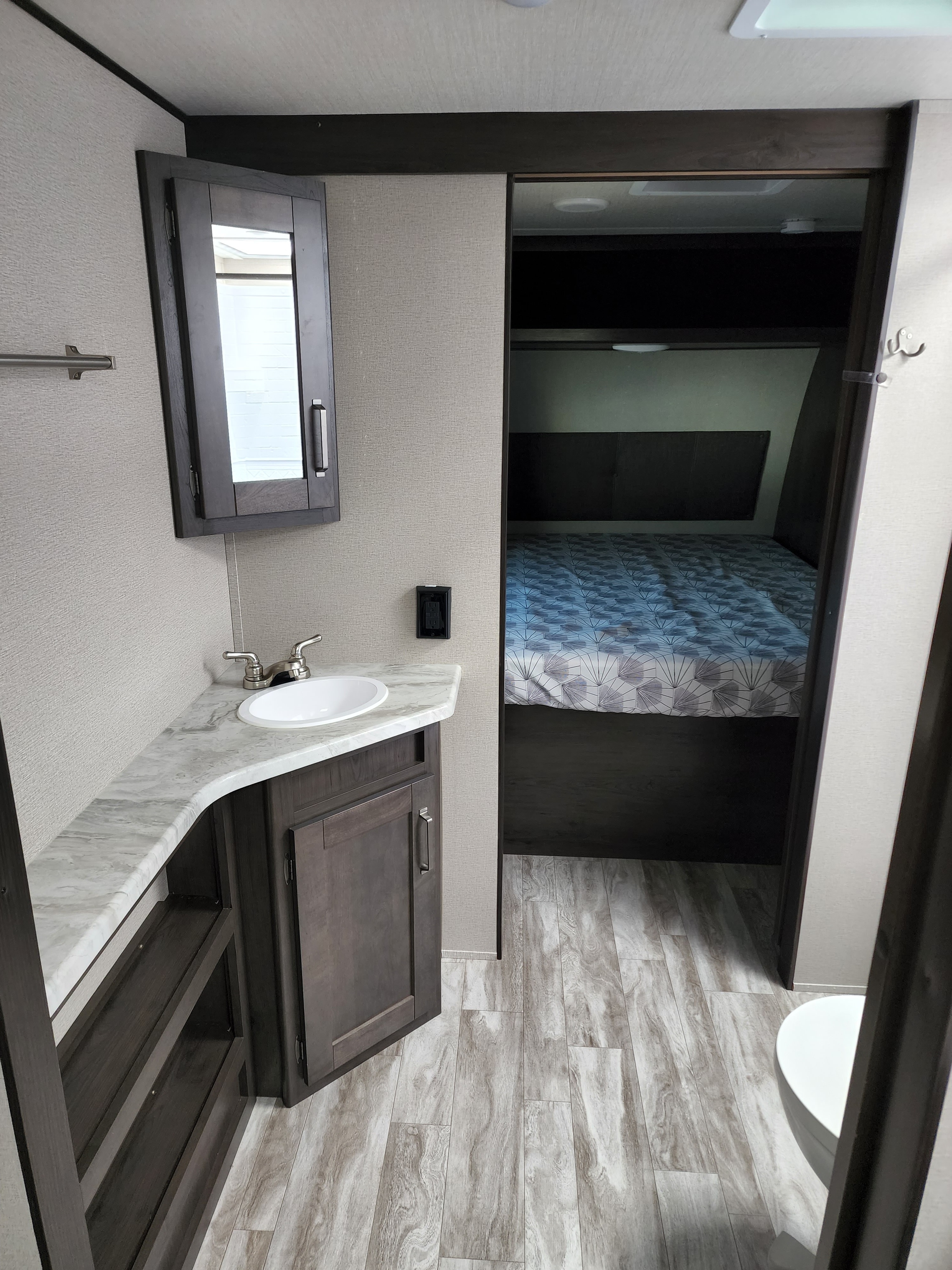 Your perfect getaway in Greg and April's Grand Design Transcend Travel Trailer
