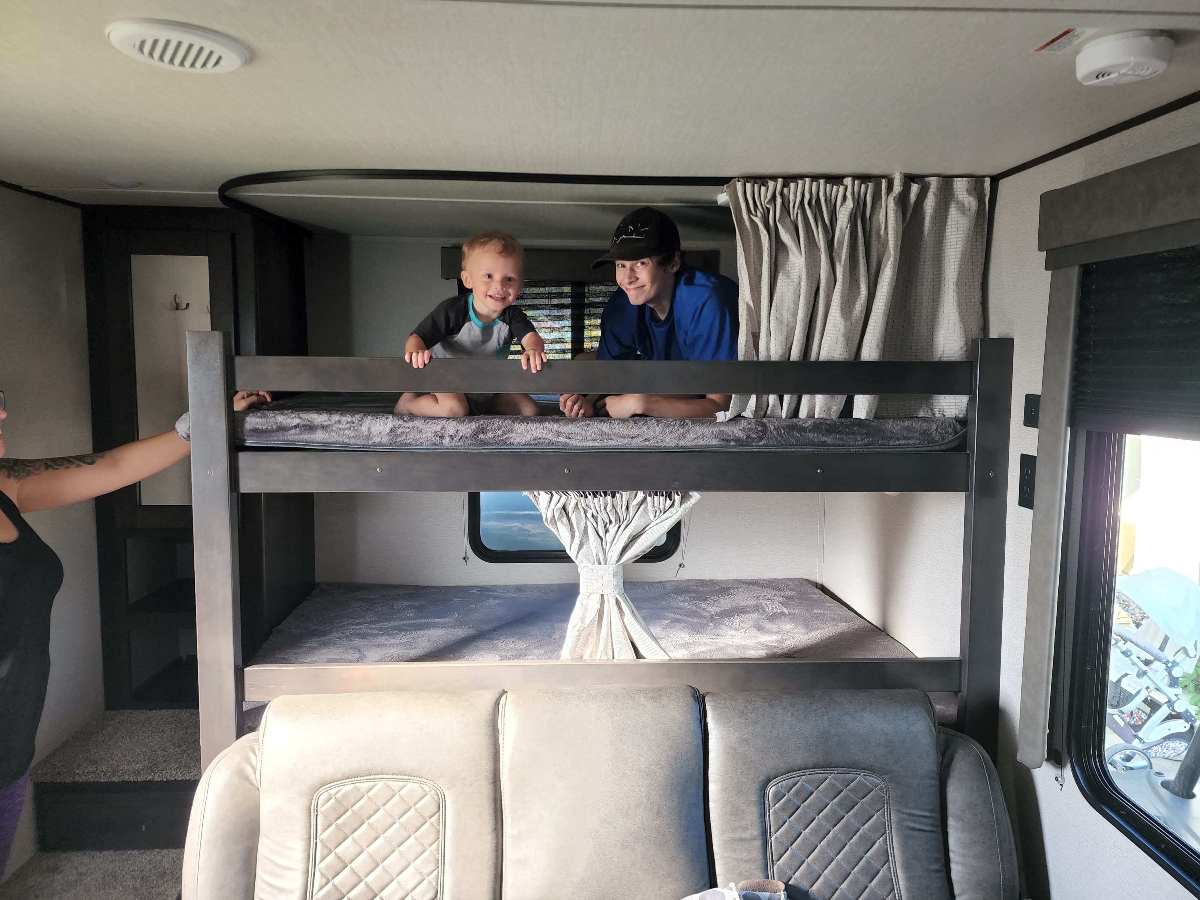 Your perfect getaway in Greg and April's Grand Design Transcend Travel Trailer