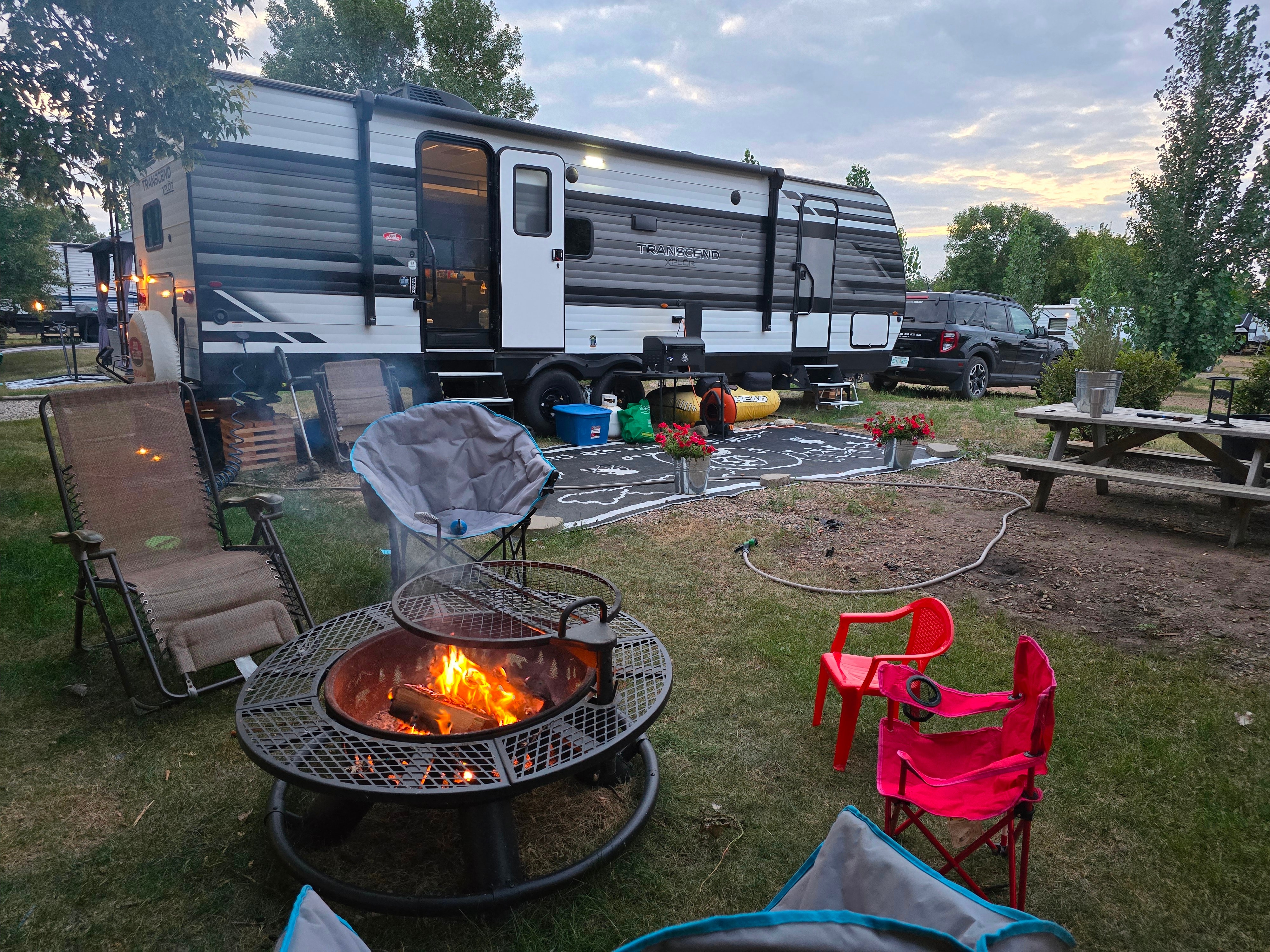 Your perfect getaway in Greg and April's Grand Design Transcend Travel Trailer