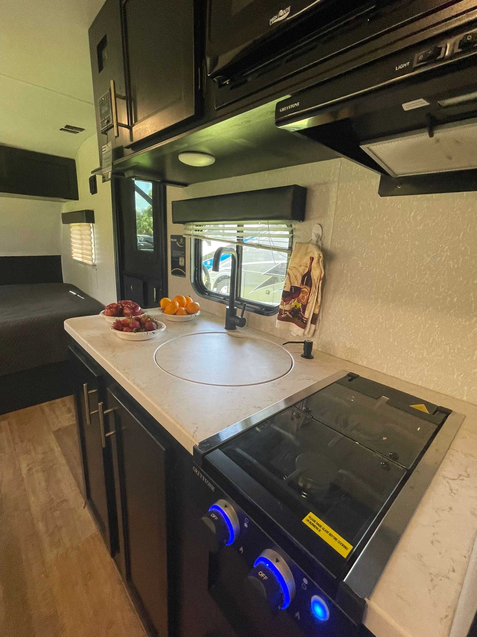 Jenny's Forest River M-17 wolf pup Travel Trailer LS22