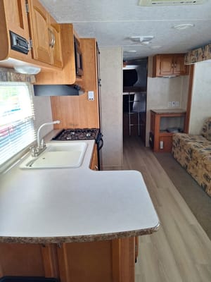 Kim's Keystone Zeppelin Travel Trailer