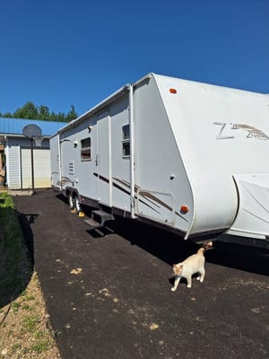 Kim's Keystone Zeppelin Travel Trailer