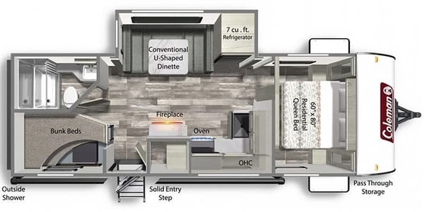 Family-Ready 2021 Coleman Bunkhouse – Your BC Adventure Basecamp! (Sleeps 6-8)