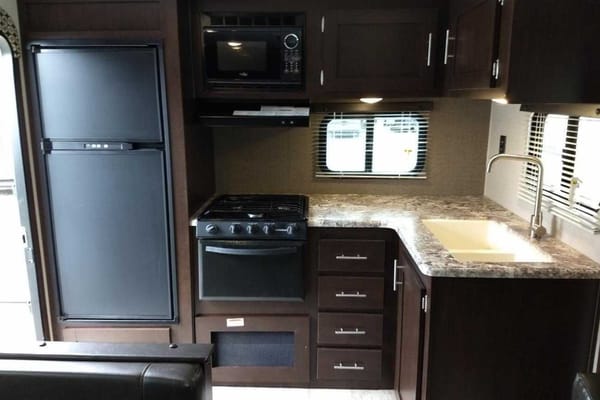 Venture in our 23' Travel Trailer and Camp in Comfort