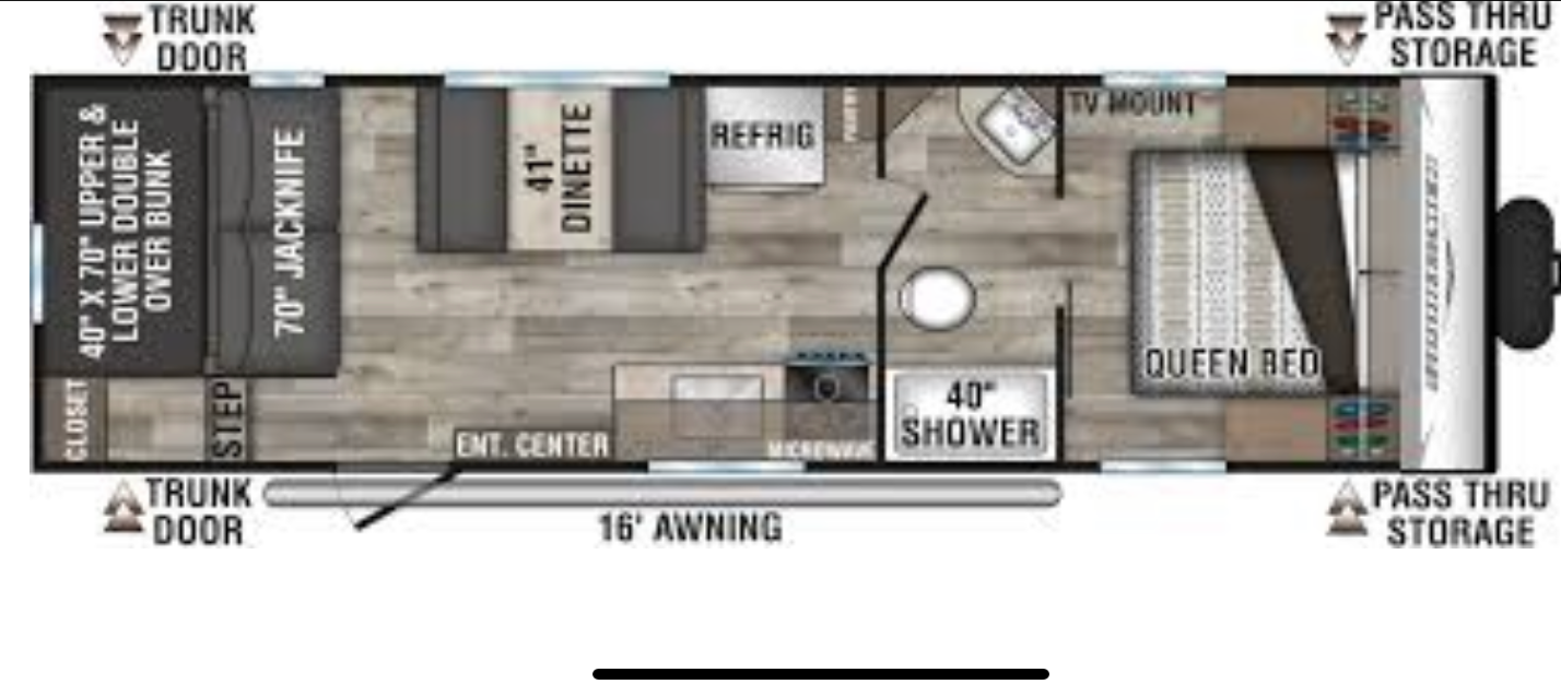 CMTRAILER KZ 270BHSE Travel Trailer