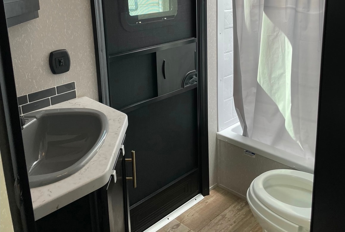 Alicia's Grey Wolf Travel Trailer