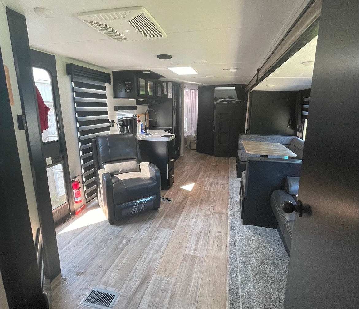 Alicia's Grey Wolf Travel Trailer