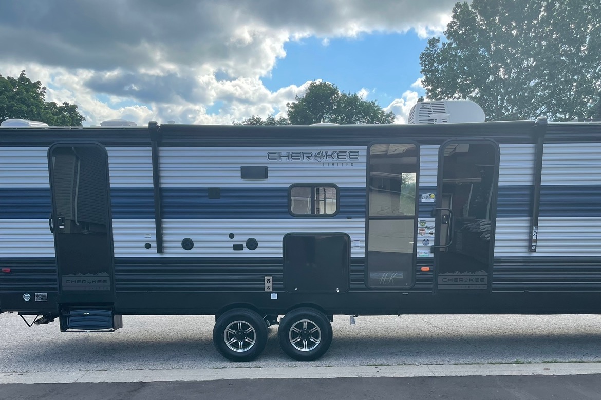 Alicia's Grey Wolf Travel Trailer
