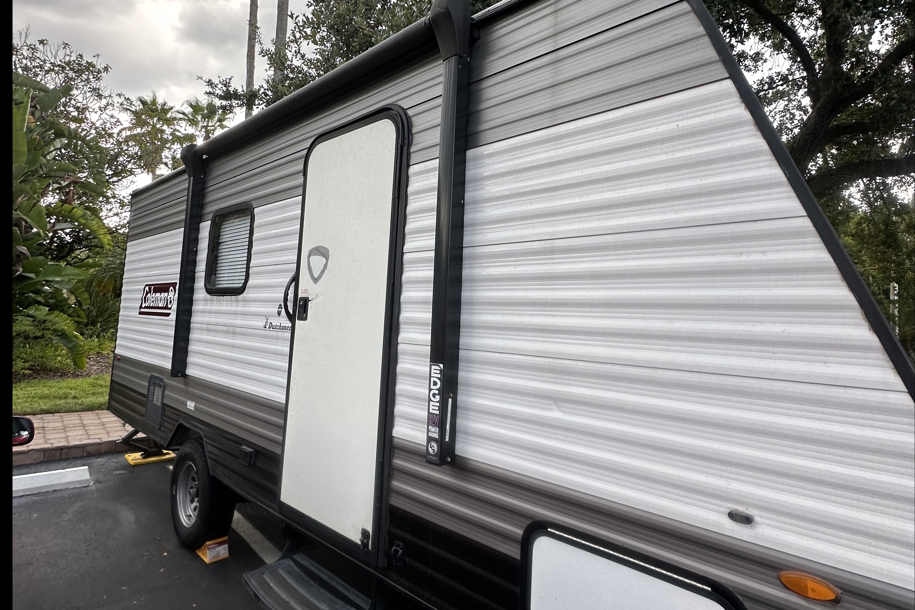 Petey's Coleman lantern 17b Travel Trailer