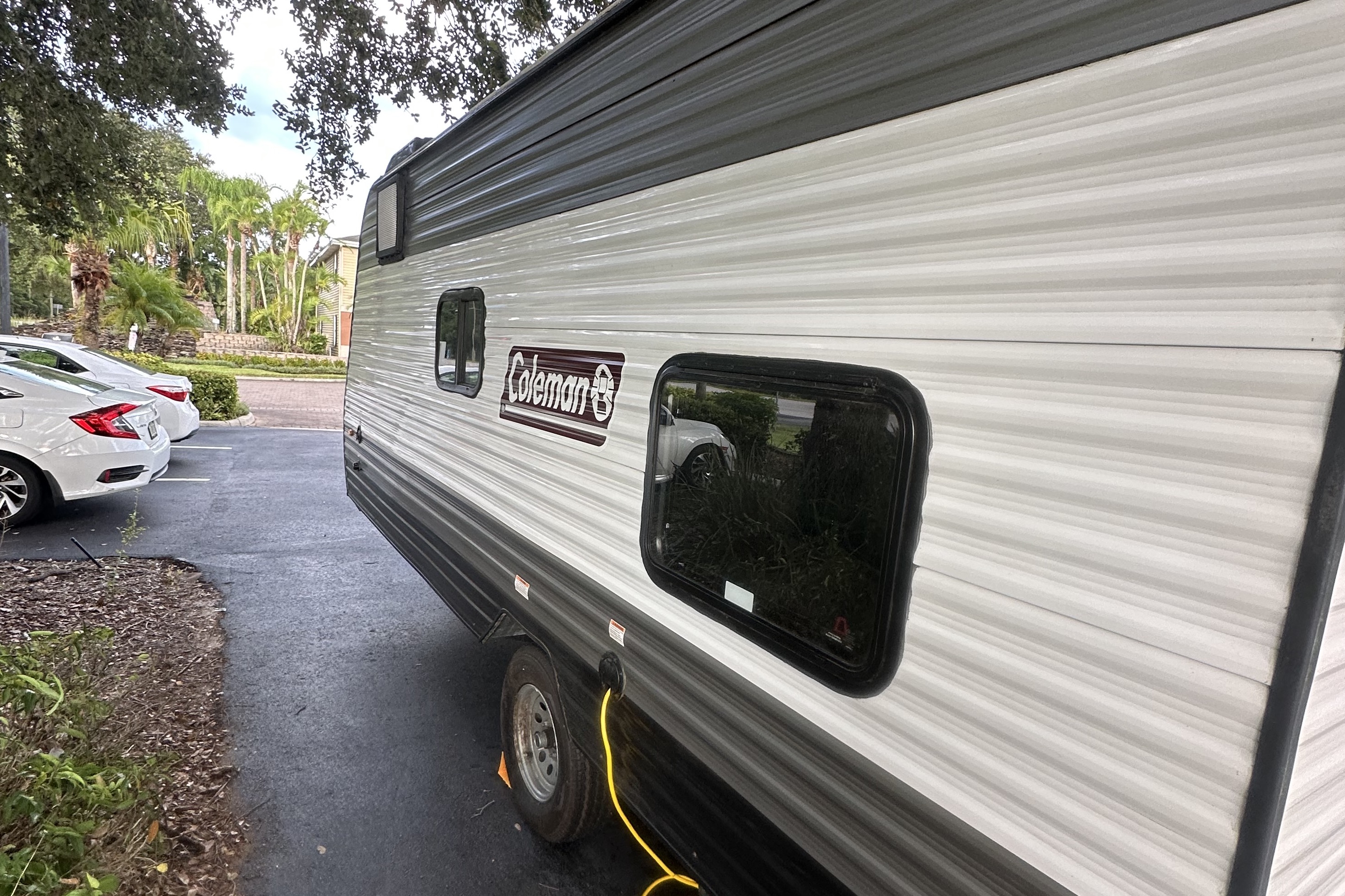 Petey's Coleman lantern 17b Travel Trailer