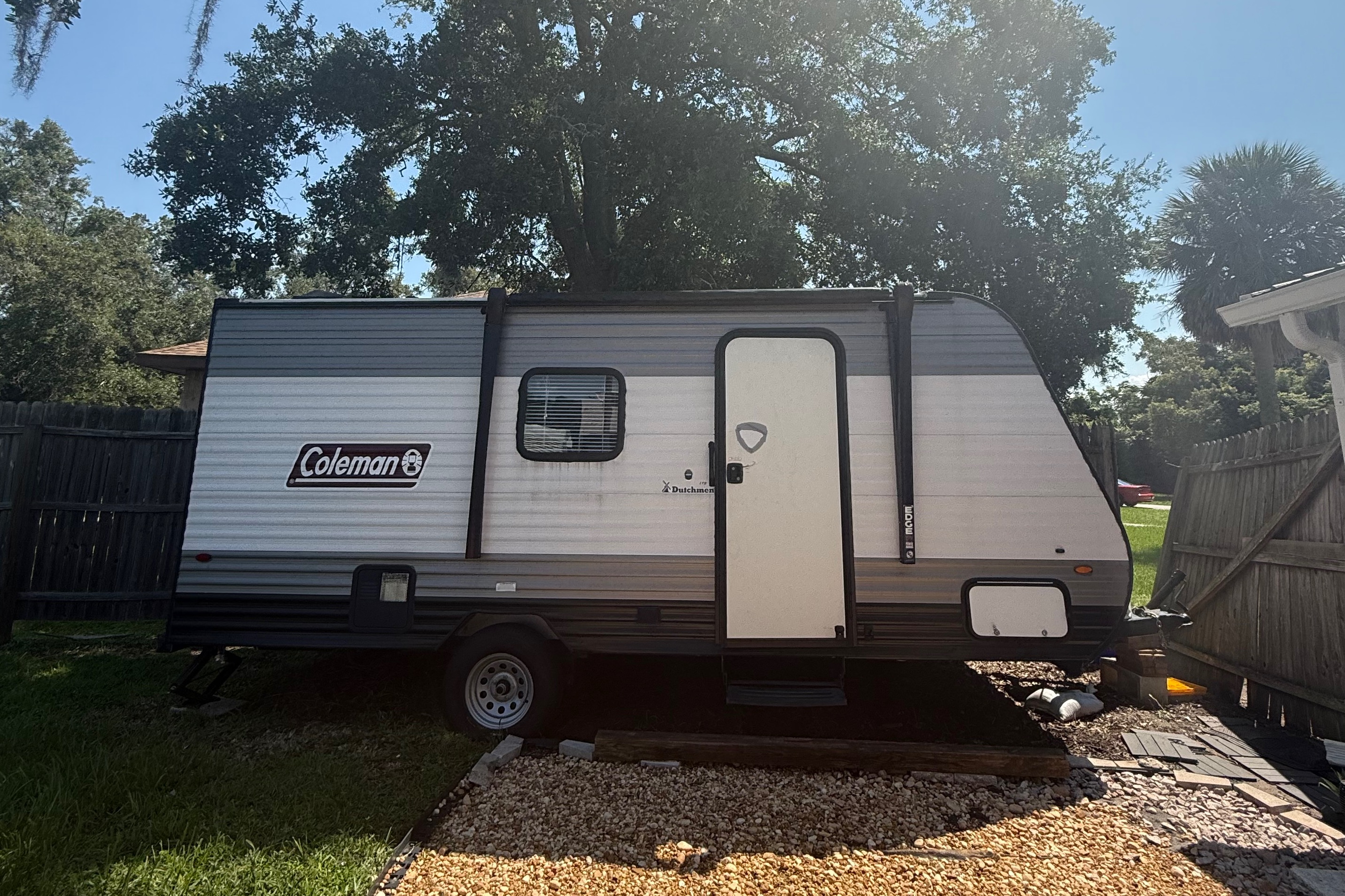 Petey's Coleman lantern 17b Travel Trailer