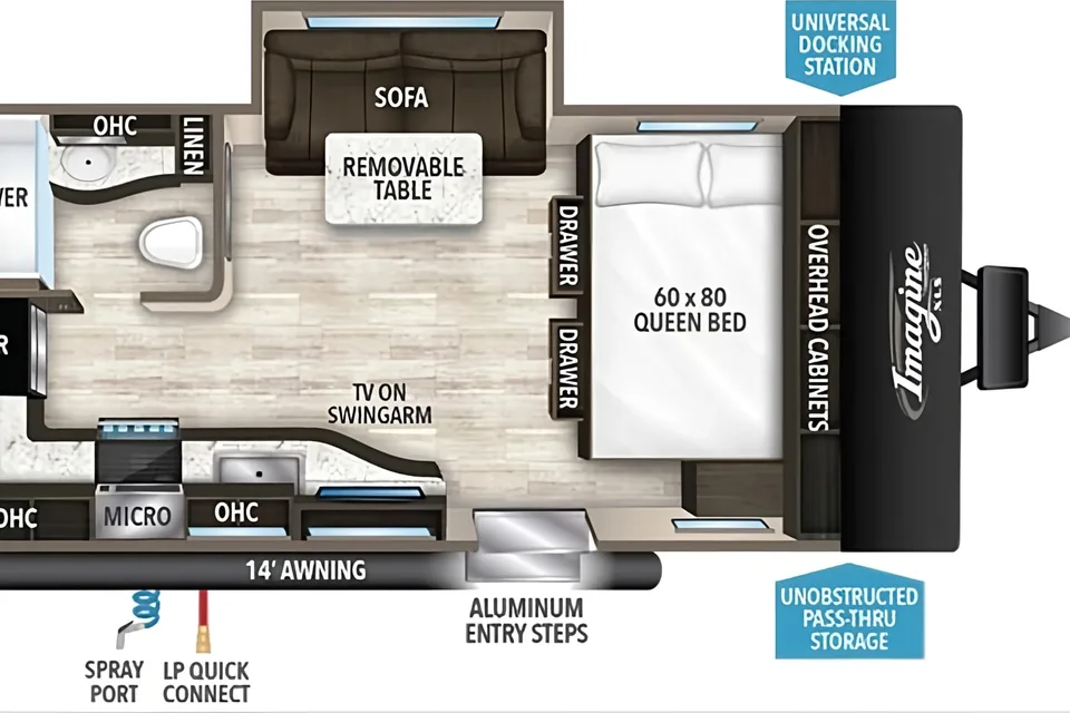 Paola 's Grand Design  Grand design xls22 Travel Trailer