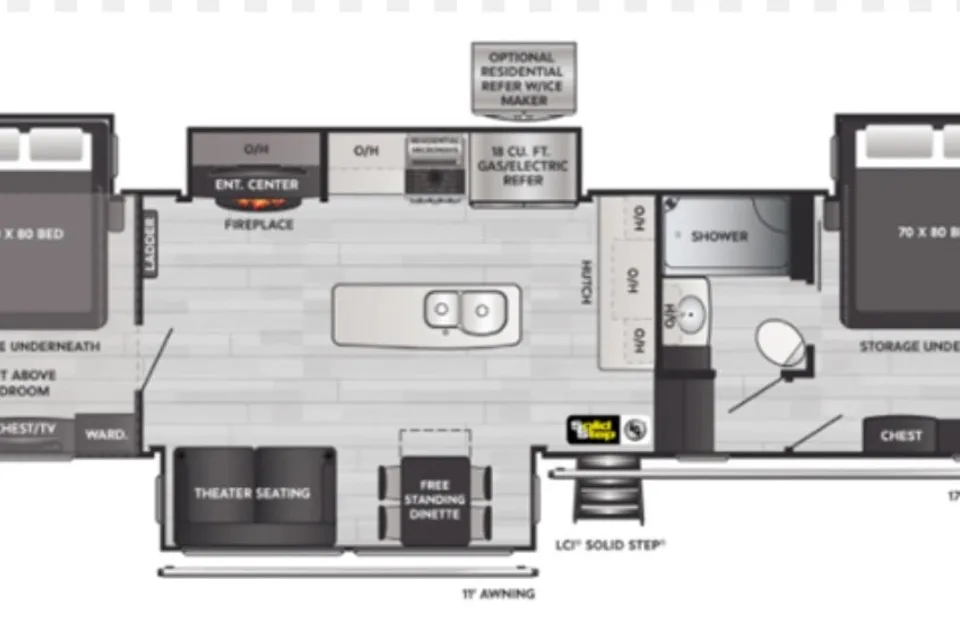 Luxury Fifth Wheel | Concierge Setup Included| 2 Full Baths + Loft | Veteran Owned