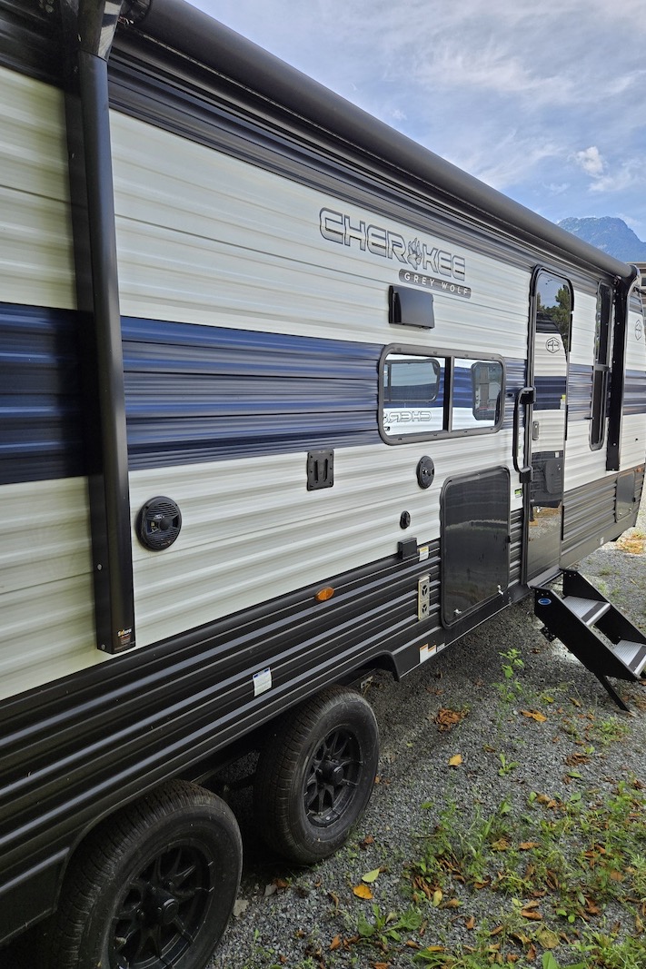 Tanner's Forest River Grey wolf Travel Trailer