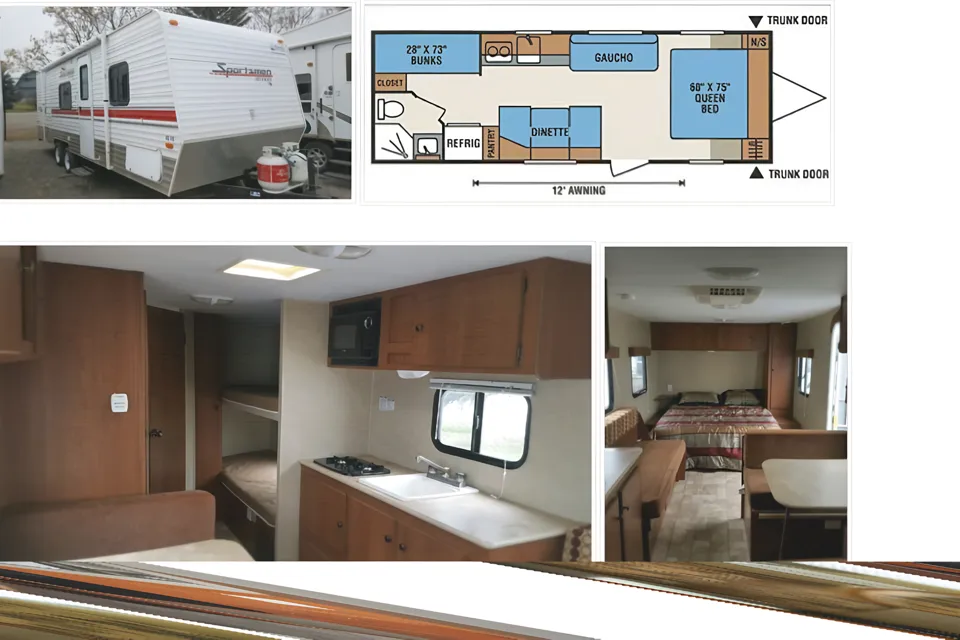 KZ Inc - Sportsmen - 4500 lbs - Sleeps 6