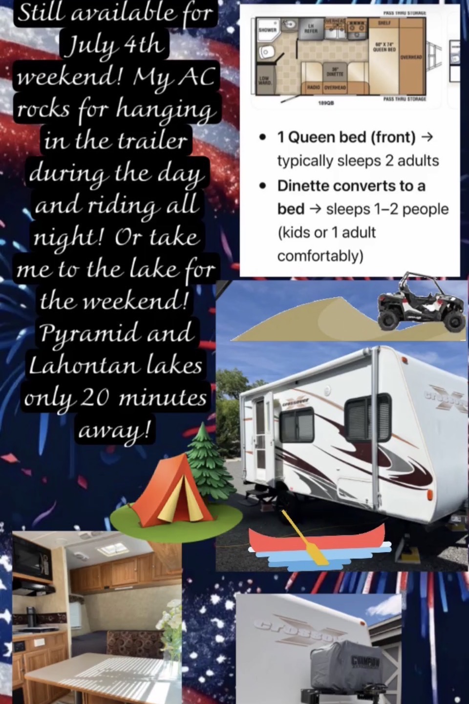 K's travel trailer