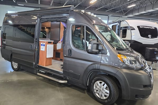 Kate's FULLY-EQUIPPED, bike-ready, Class B camper van