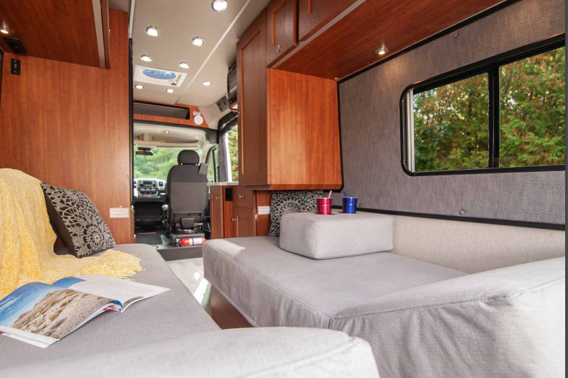Kate's FULLY-EQUIPPED, bike-ready, Class B camper van