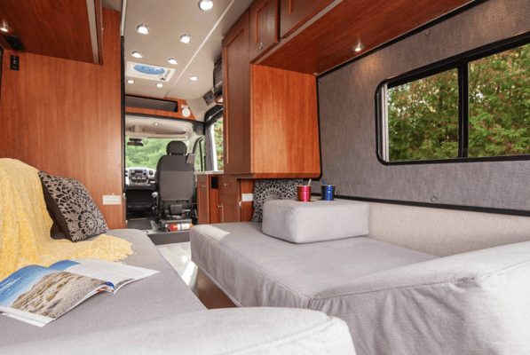 Kate's FULLY-EQUIPPED, bike-ready, Class B camper van