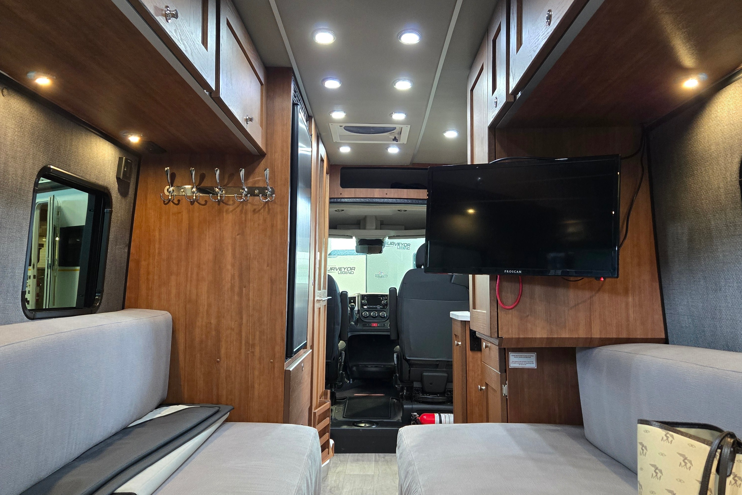 Kate's FULLY-EQUIPPED, bike-ready, Class B camper van