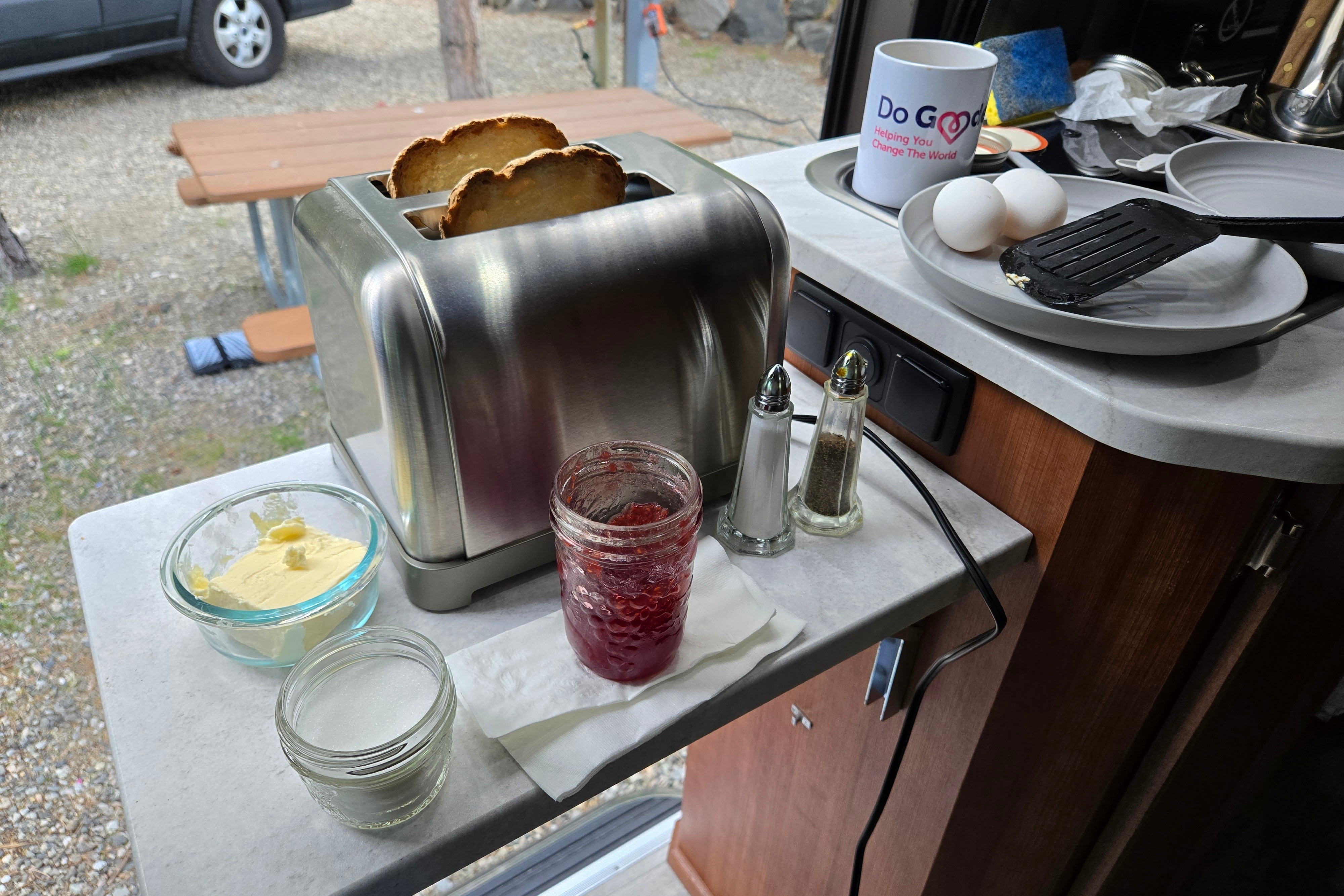 Kate's FULLY-EQUIPPED, bike-ready, Class B camper van