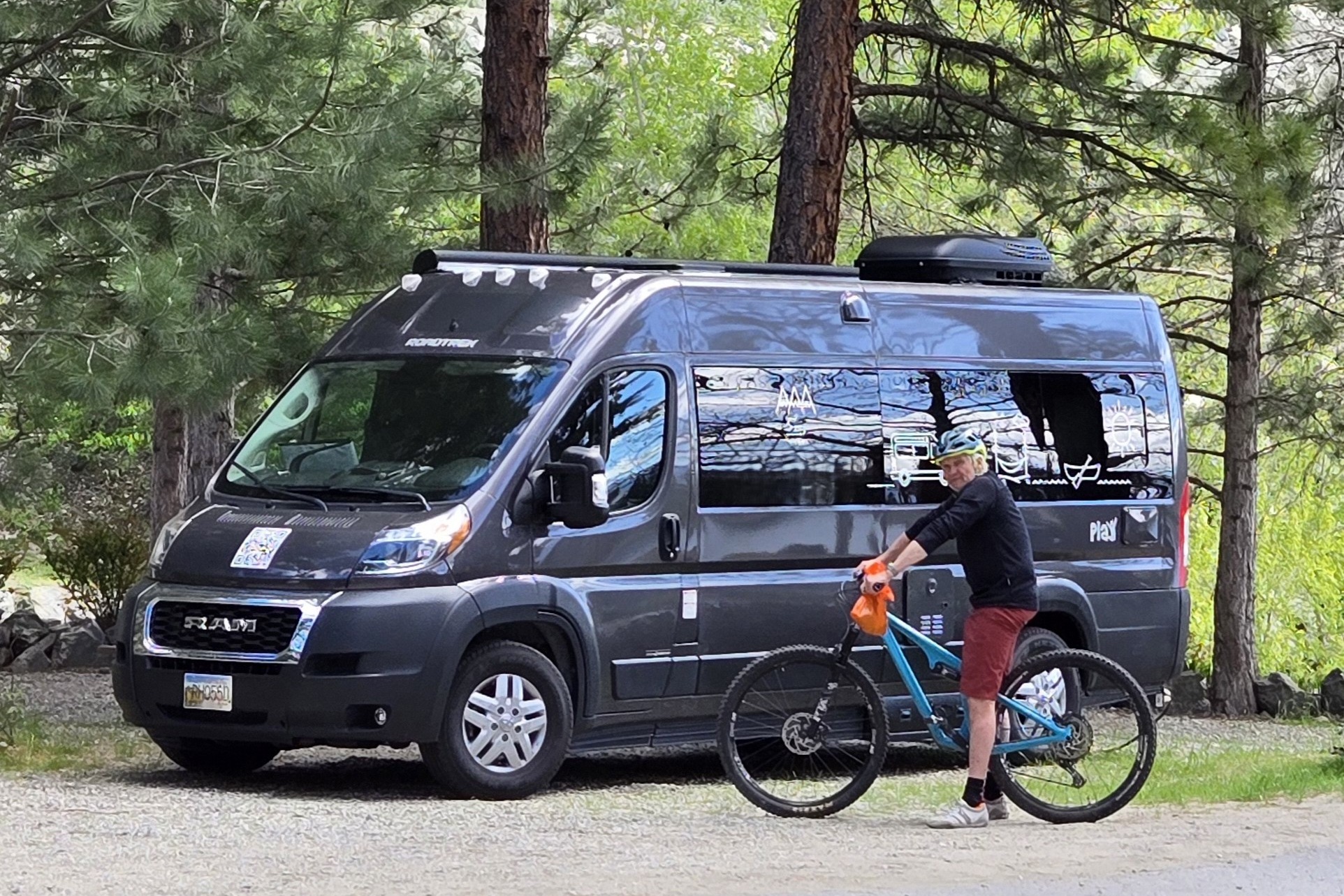 Kate's FULLY-EQUIPPED, bike-ready, Class B camper van
