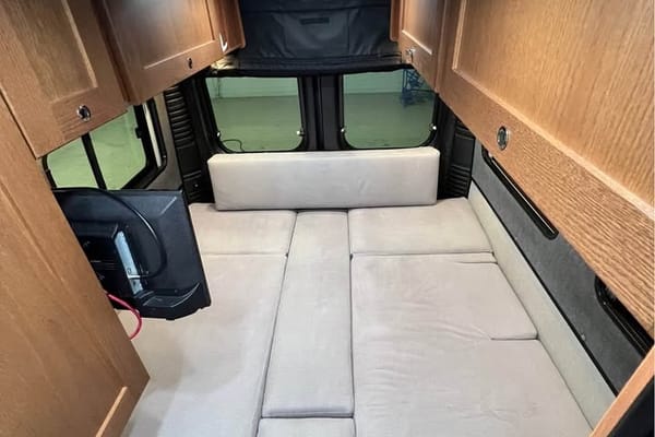 Kate's FULLY-EQUIPPED, bike-ready, Class B camper van