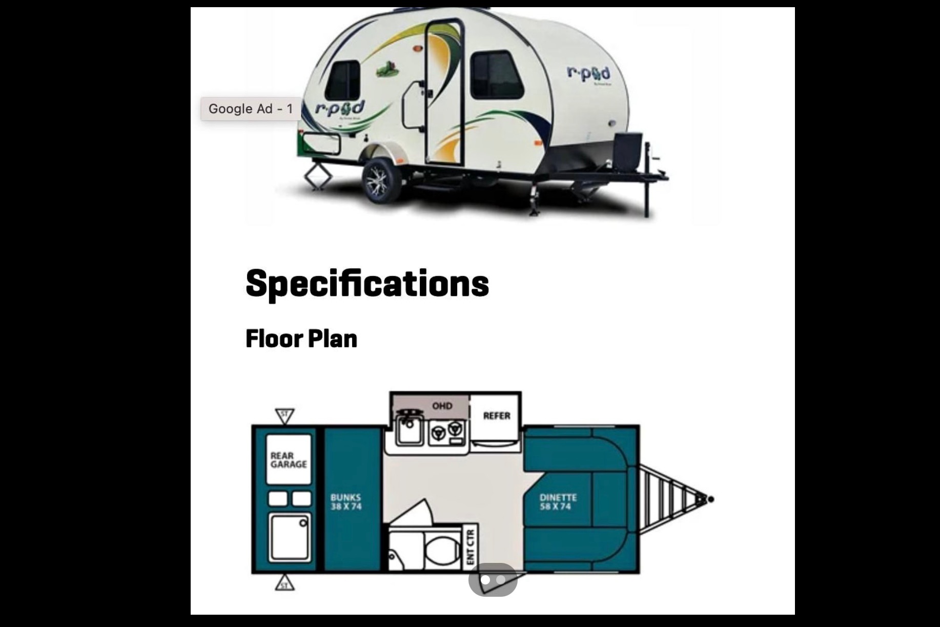 Forest River 182G Travel Trailer
