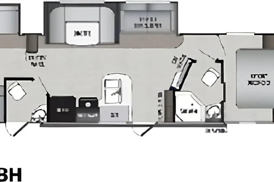 RV Bunkhouse: Bath and Half: Delivery Only ($85) Fully Equipped: No Prep Fee