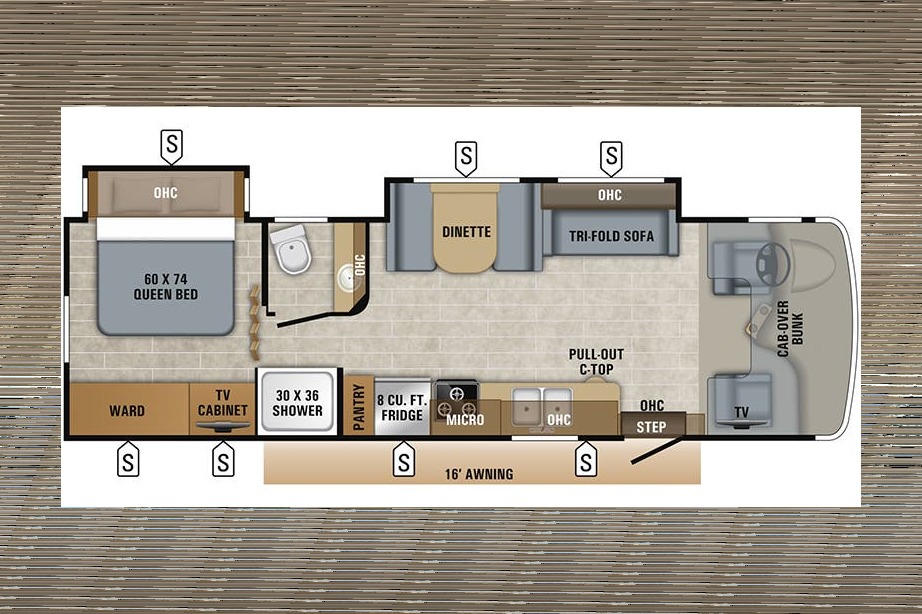 [45] Stress Free RVs - 2019 - Class C - Greyhawk - Easy driving