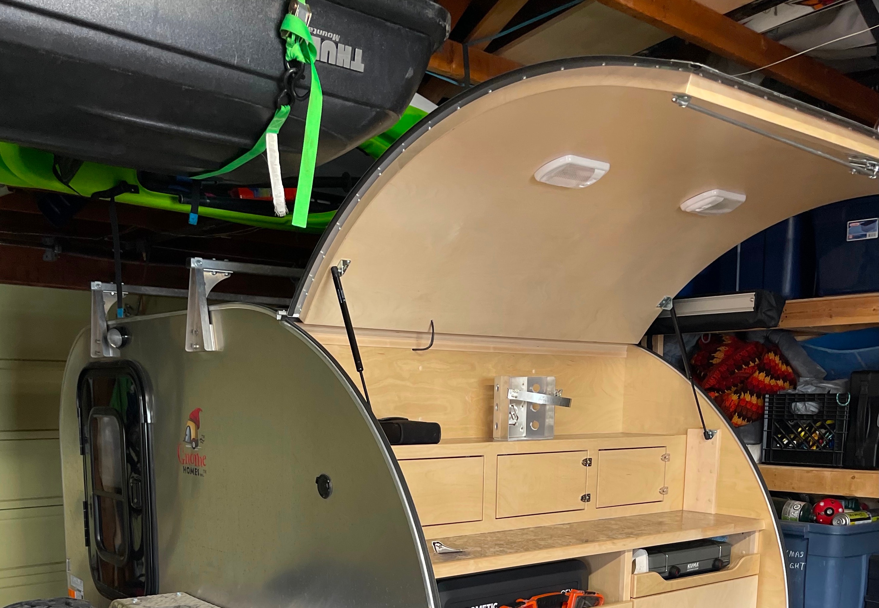 Gnome home Backcountry Tear drop trailer