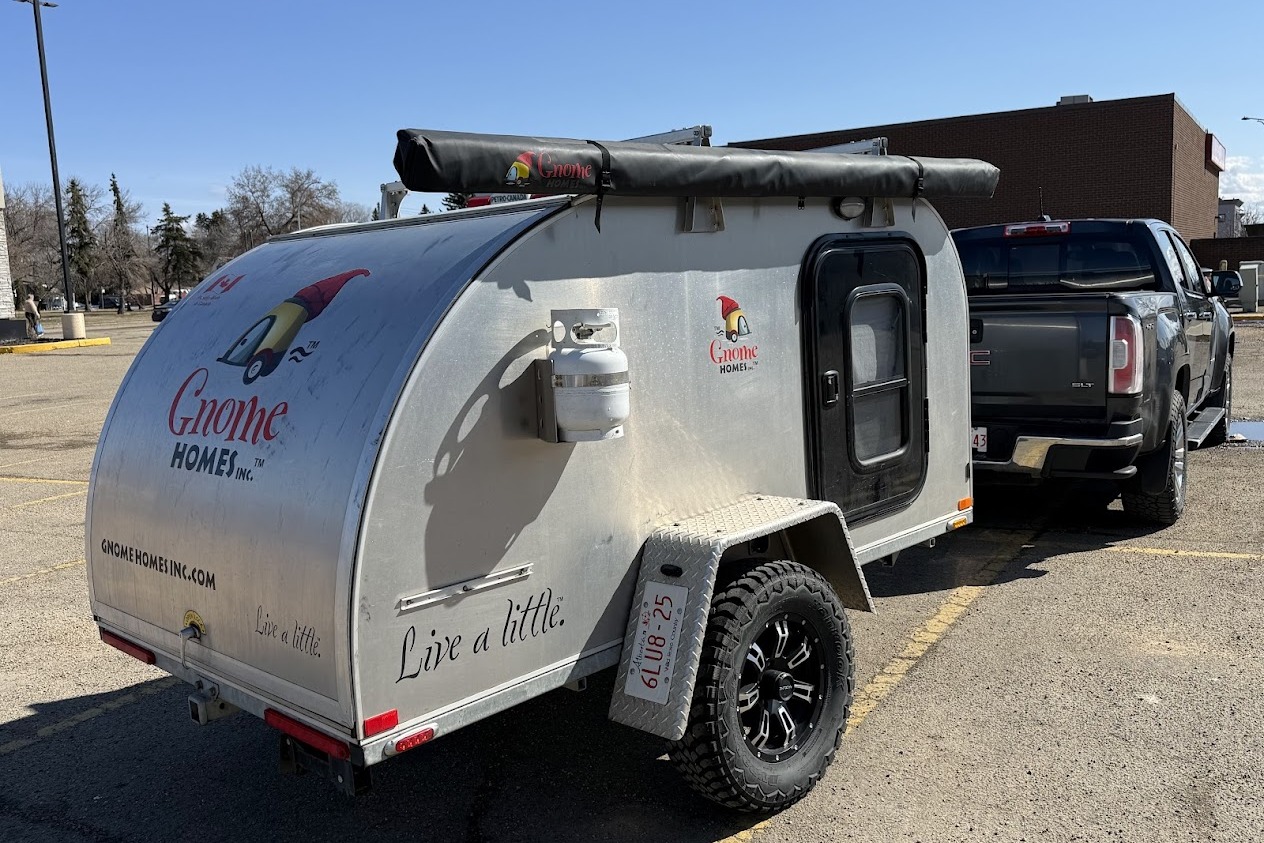 Gnome home Backcountry Tear drop trailer