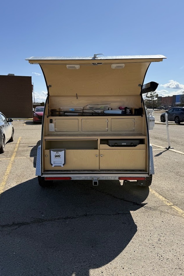 Gnome home Backcountry Tear drop trailer