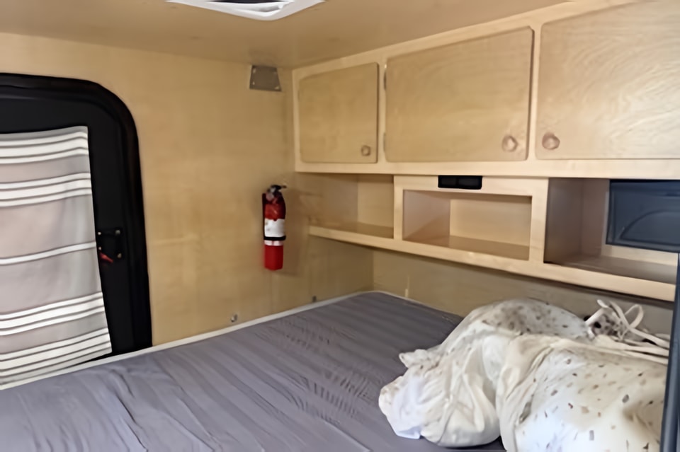 Gnome home Backcountry Tear drop trailer