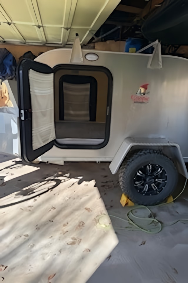 Gnome home Backcountry Tear drop trailer