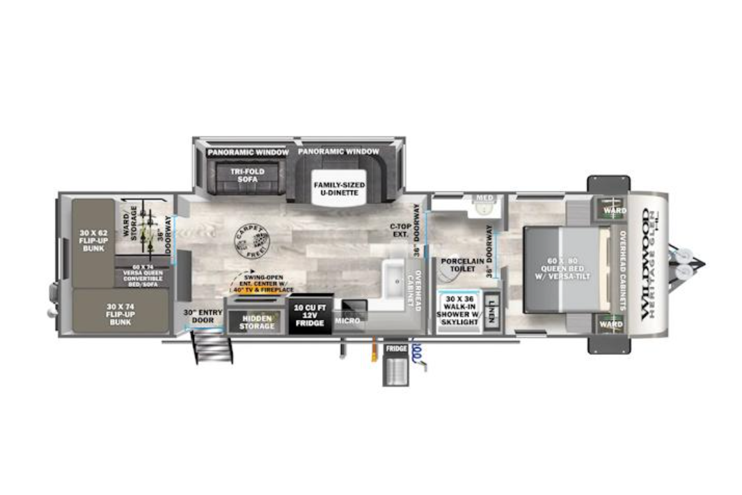 Brand New 2025 Forest-River Family Bunkhouse 36ft
