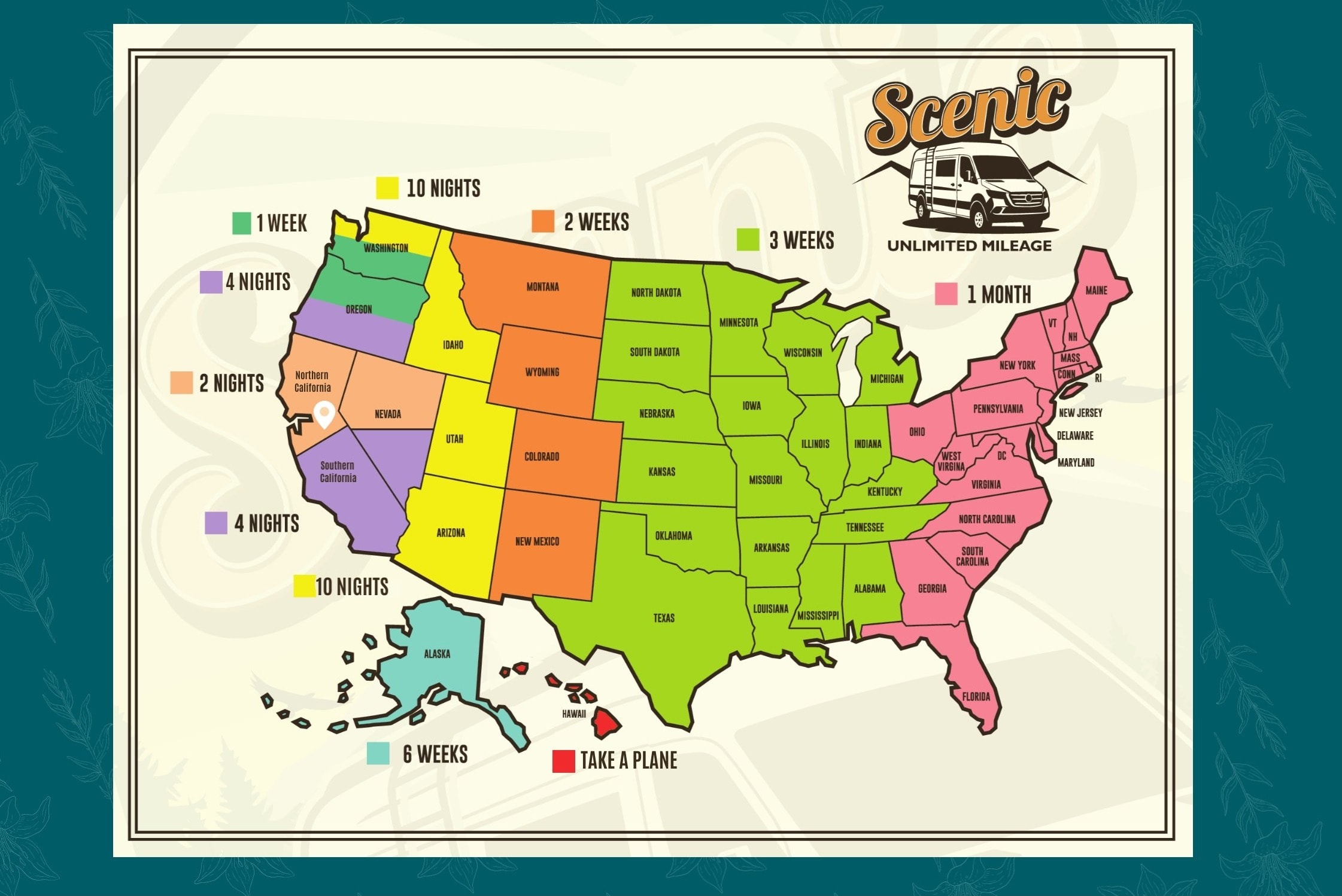 Scenic Vans' "The Aspen" - Unlimited Mileage