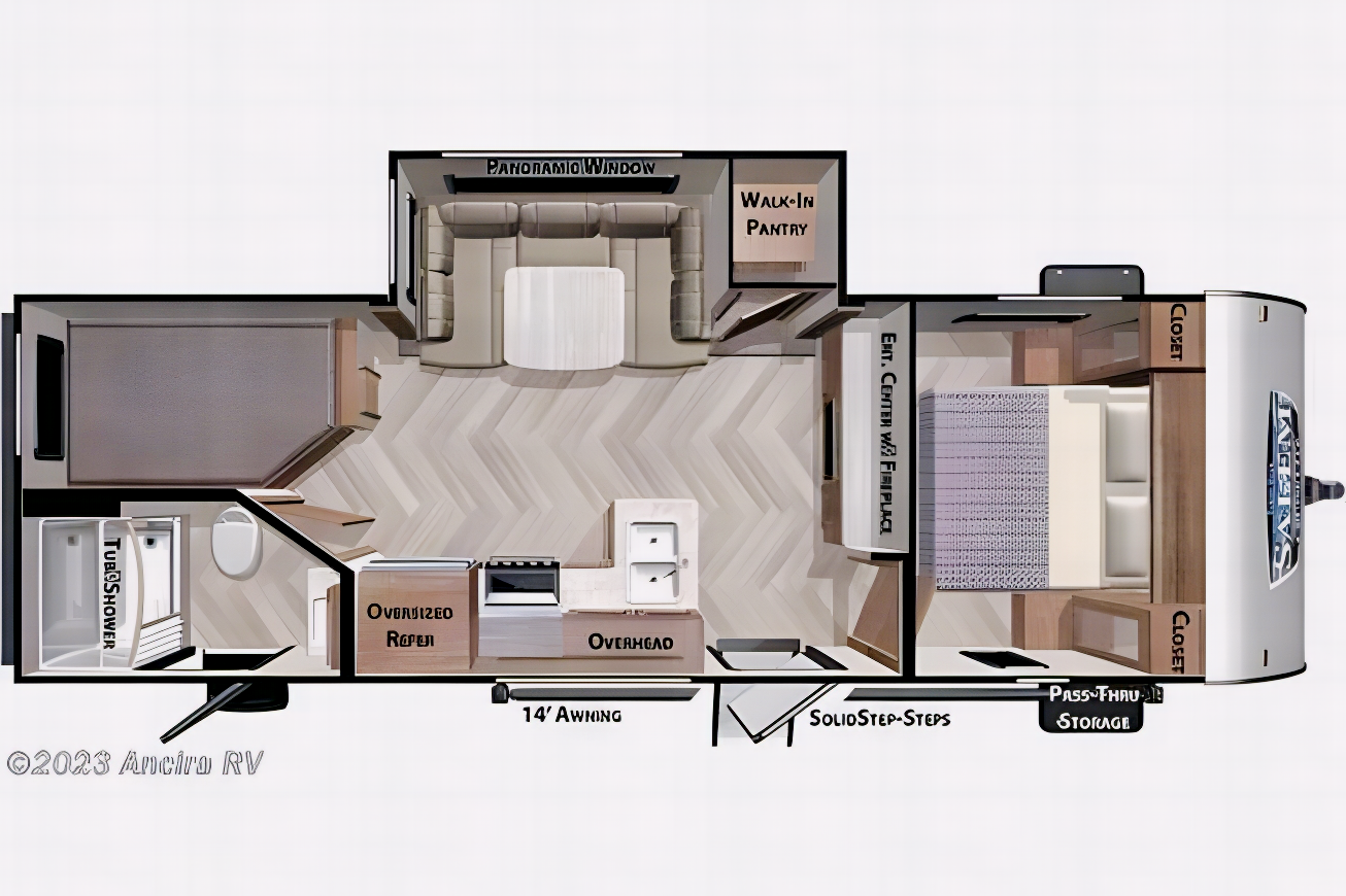Chad's Bunkhouse Travel Trailer