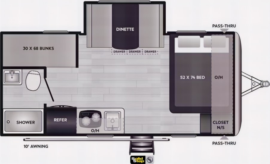 Randy's Keystone 17 Summerland Travel Trailer