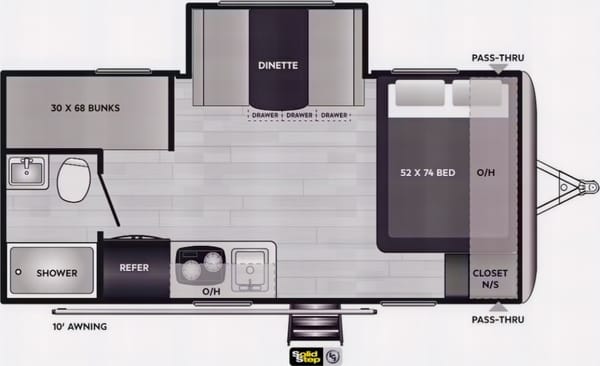 Randy's Keystone 17 Summerland Travel Trailer